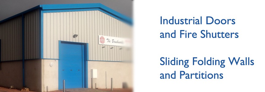 Industrial Doors and Fire Shutters, Sliding Folding Walls and Partitions   
